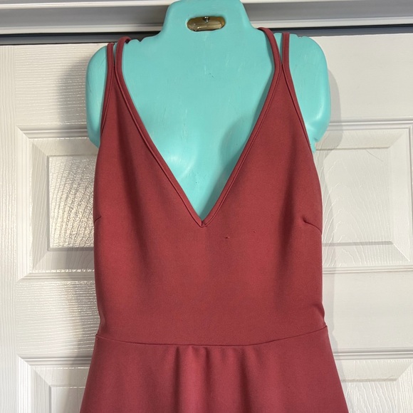 🤯 5/$20 Strappy Backless Pink Red Dress - Picture 4 of 7